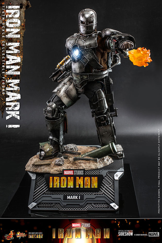 Hot Toys Iron Man Mark I Die Cast 1/6 Scale Figure