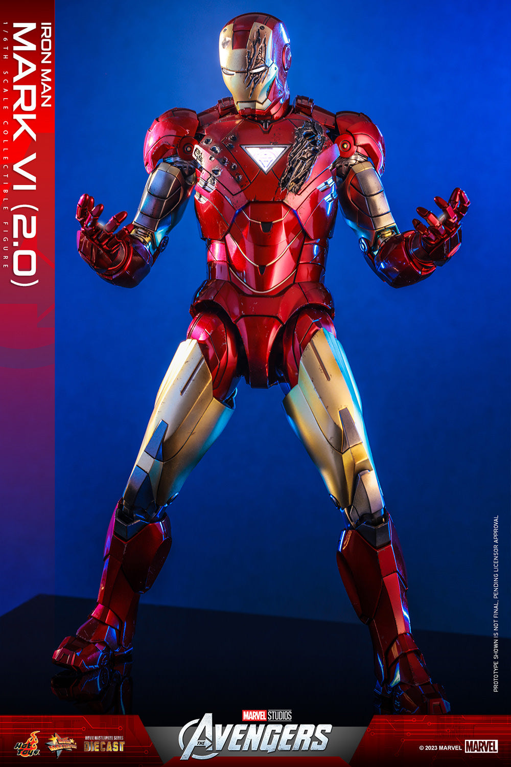 Hot Toys Iron Man Mark VI (2.0) Sixth Scale Figure