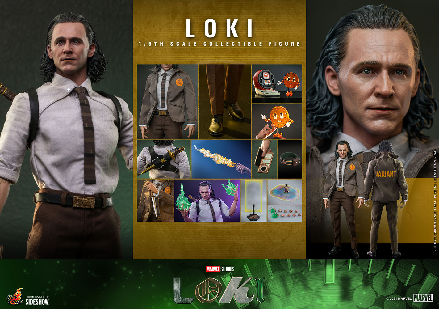 Hot Toys Loki 1/6 Scale Figure