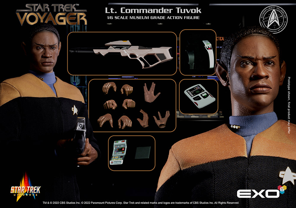 Lt. Commander Tuvok Sixth Scale Figure by EXO-6