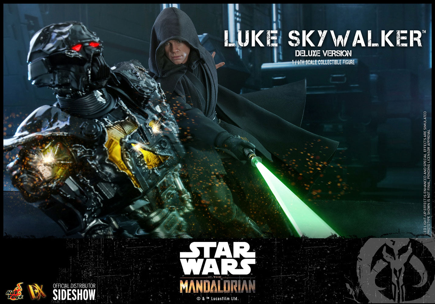 Hot Toys Luke Skywalker (Deluxe Version ) 1/6 Scale Figure