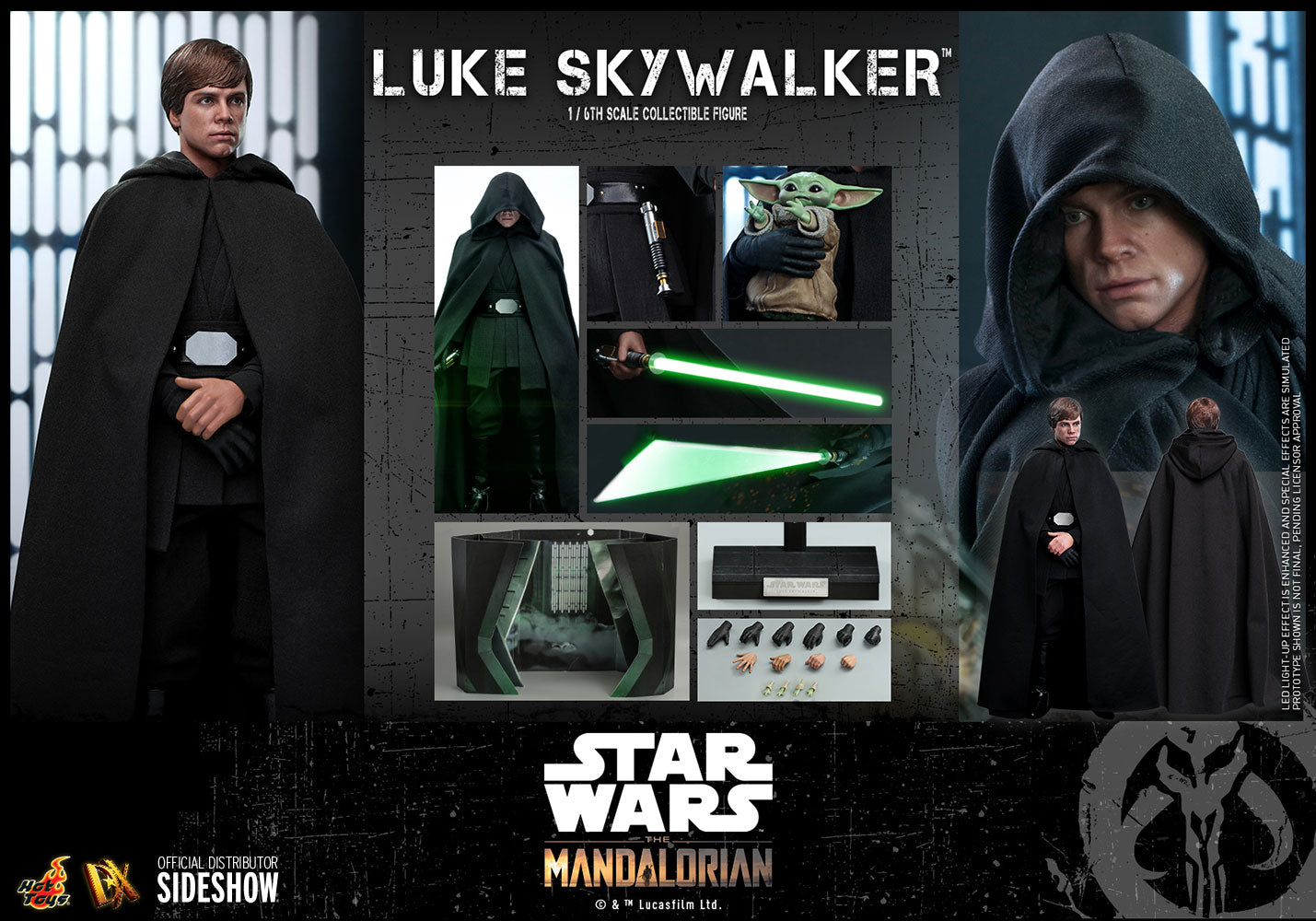 Hot Toys Luke Skywalker (The Mandalorian) 1/6 Scale Figure