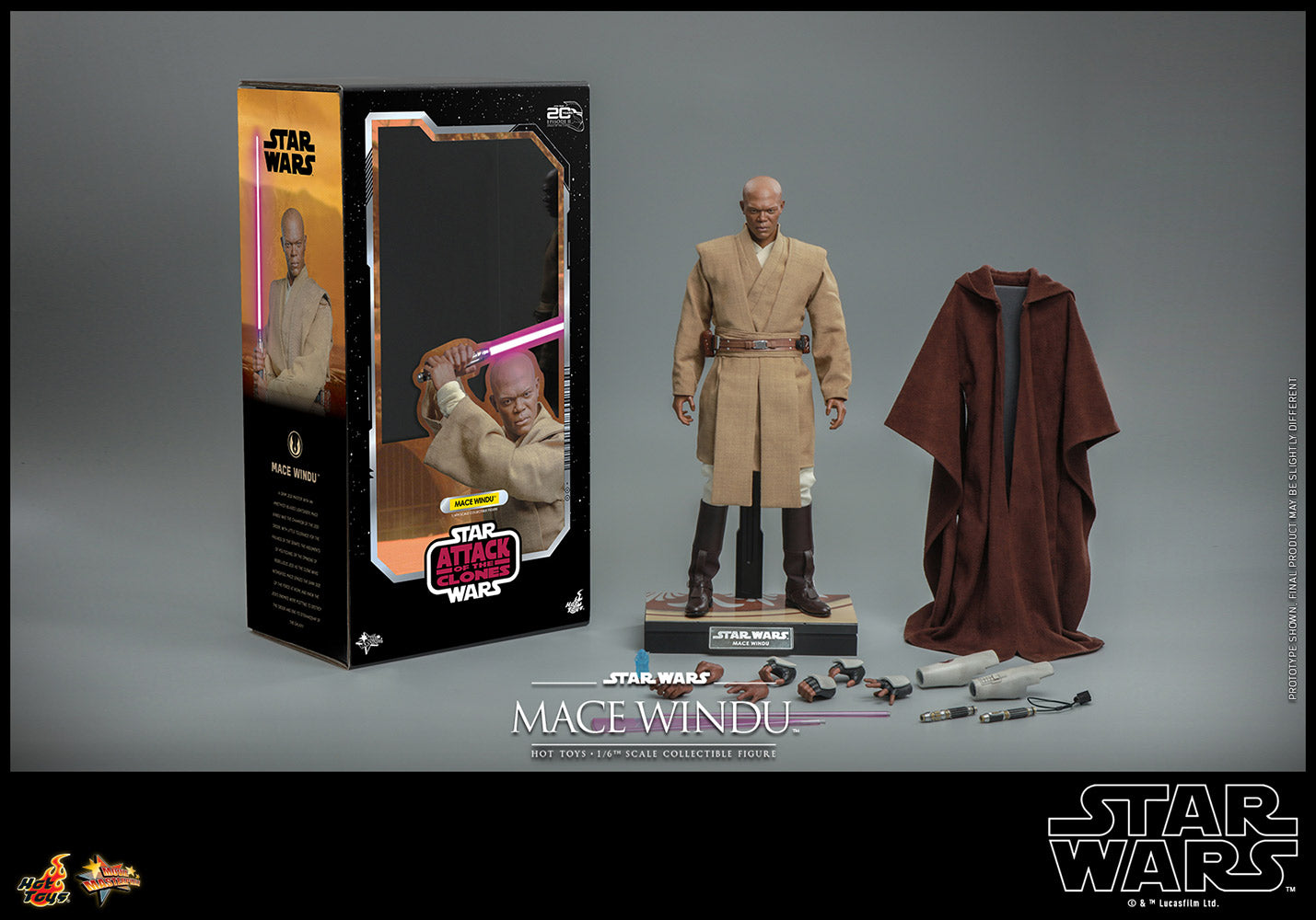 Mace Windu Sixth Scale Figure by Hot Toys