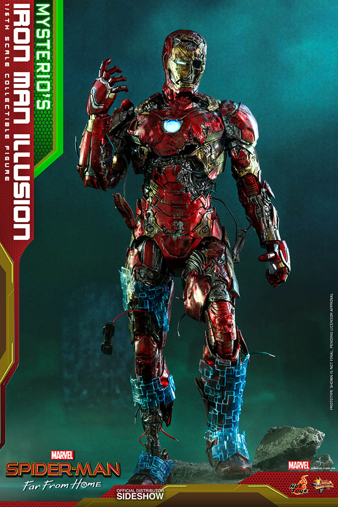 Hot Toys Mysterio's Iron Man Illusion Figure