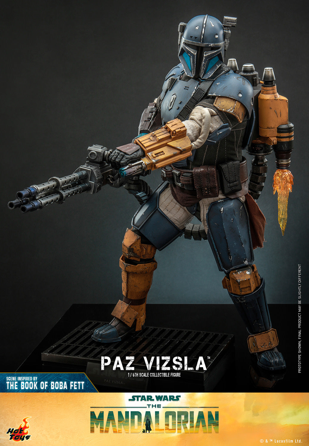 Paz Vizsla Sixth Scale Figure by Hot Toys