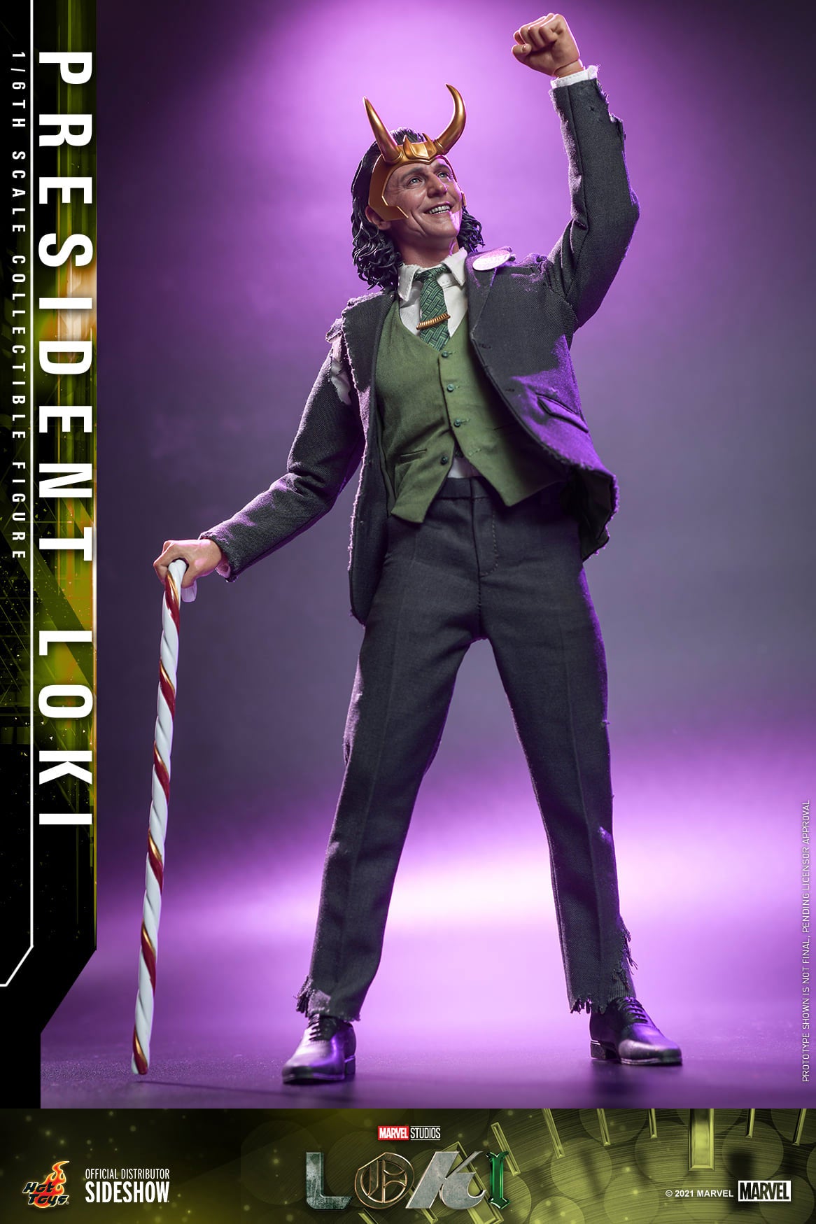 Hot Toys President Loki 1/6 Scale Figure