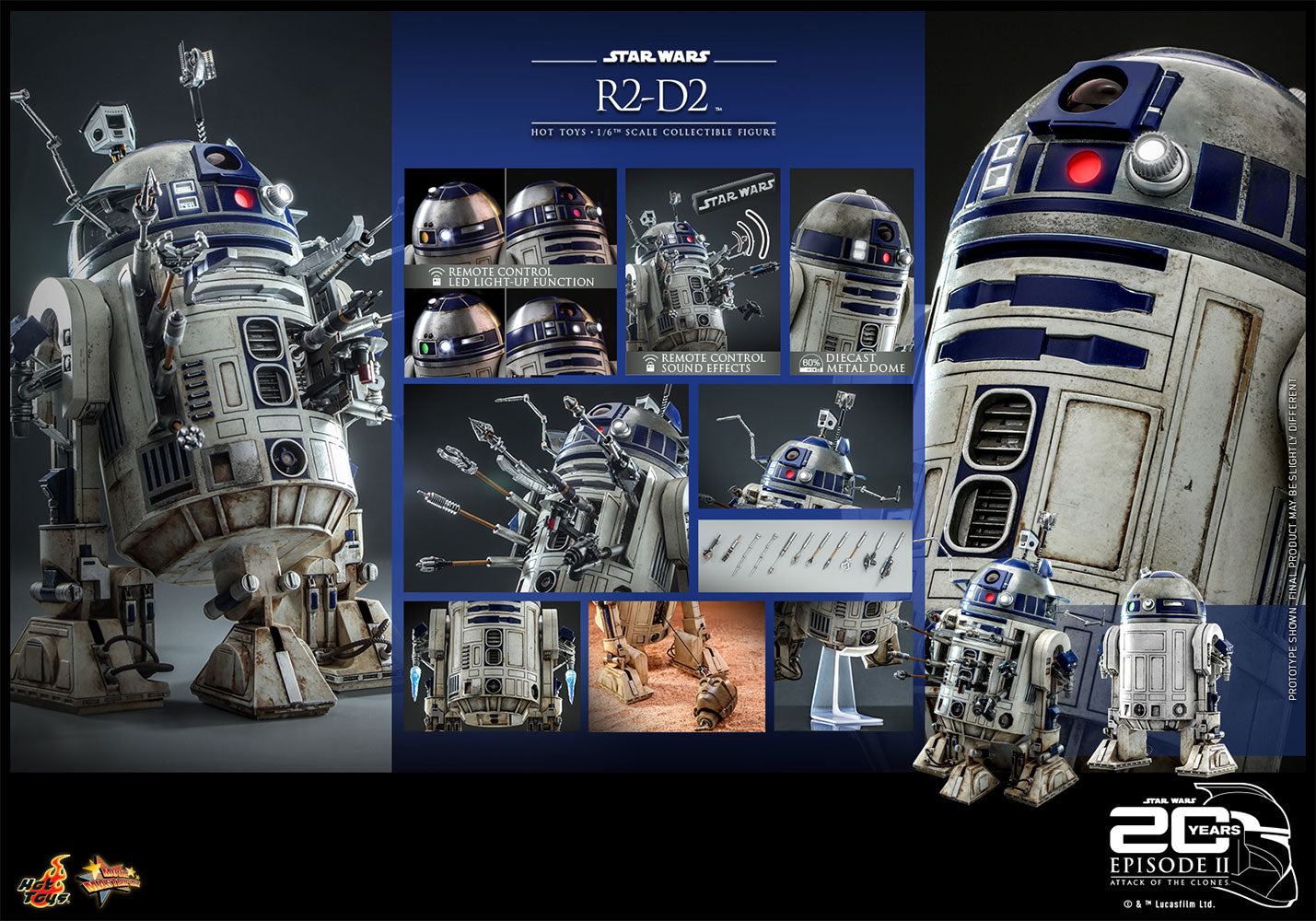 R2-D2 Sixth Scale Figure by Hot Toys