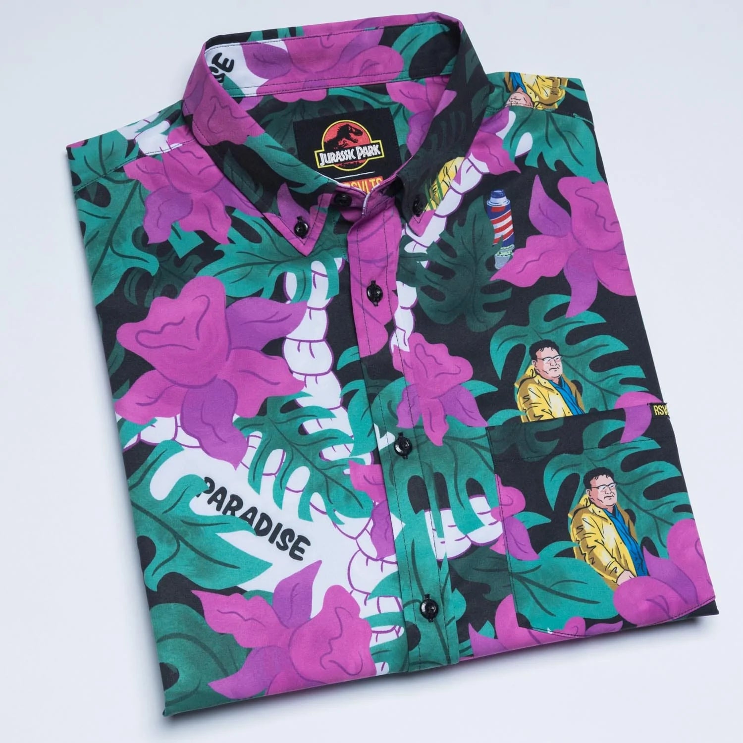 Jurassic Park “Mr. DNA” – KUNUFLEX Short Sleeve Shirt
