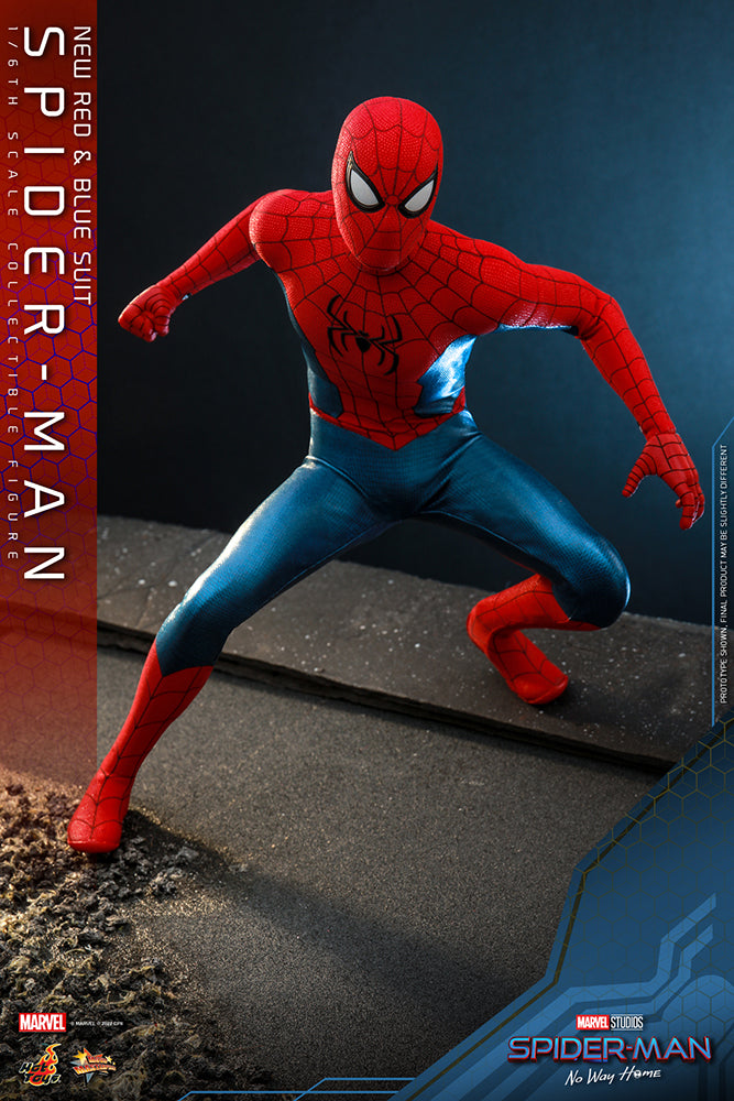 Spider-Man (New Red & Blue Suit) Sixth Scale Figure by Hot Toys