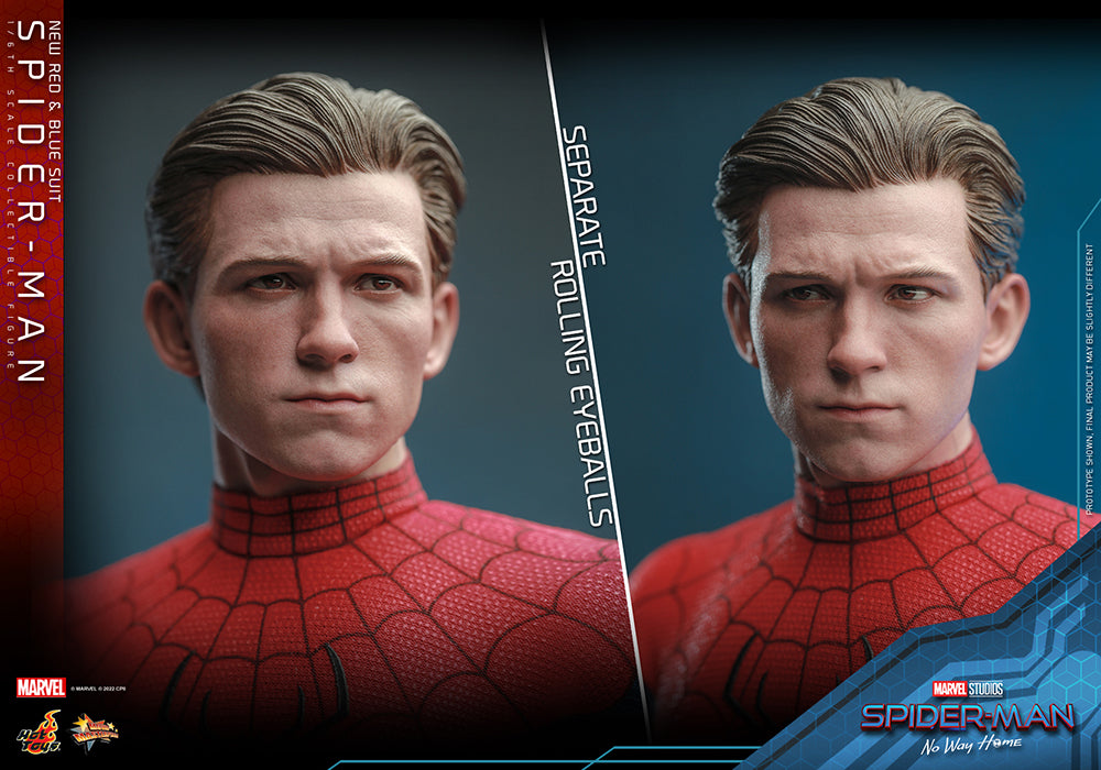 Spider-Man (New Red & Blue Suit) Sixth Scale Figure by Hot Toys