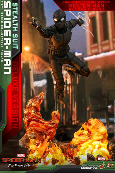 Spider man stealth suit figure 2025