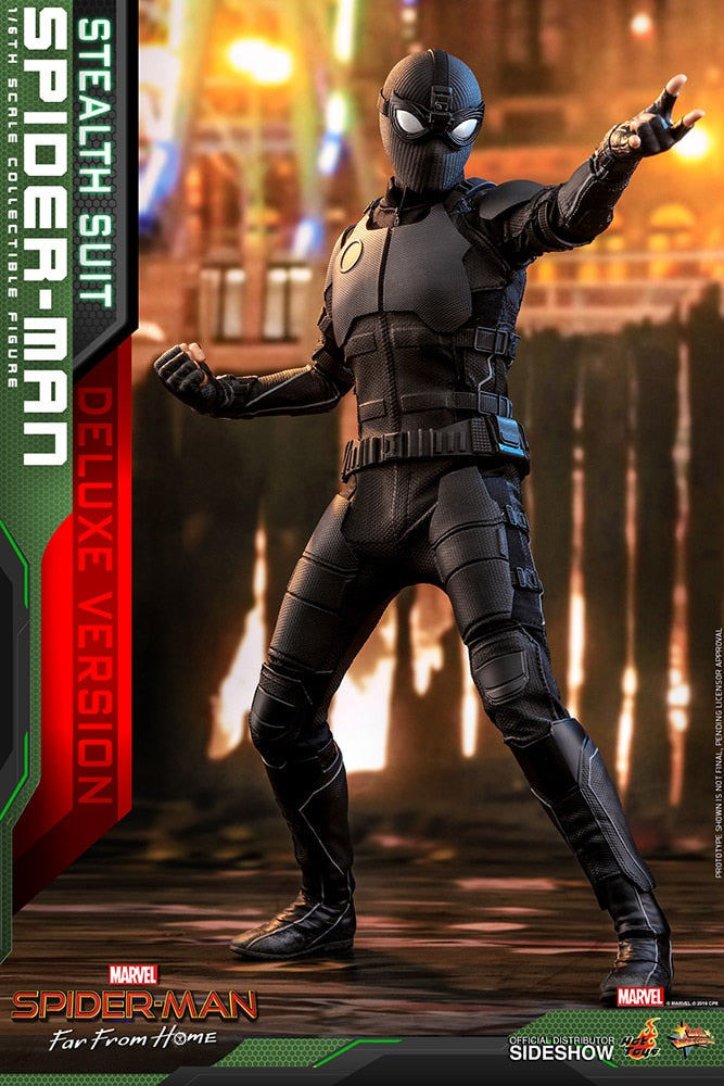 Hot Toys Spider-Man Stealth Suit Deluxe