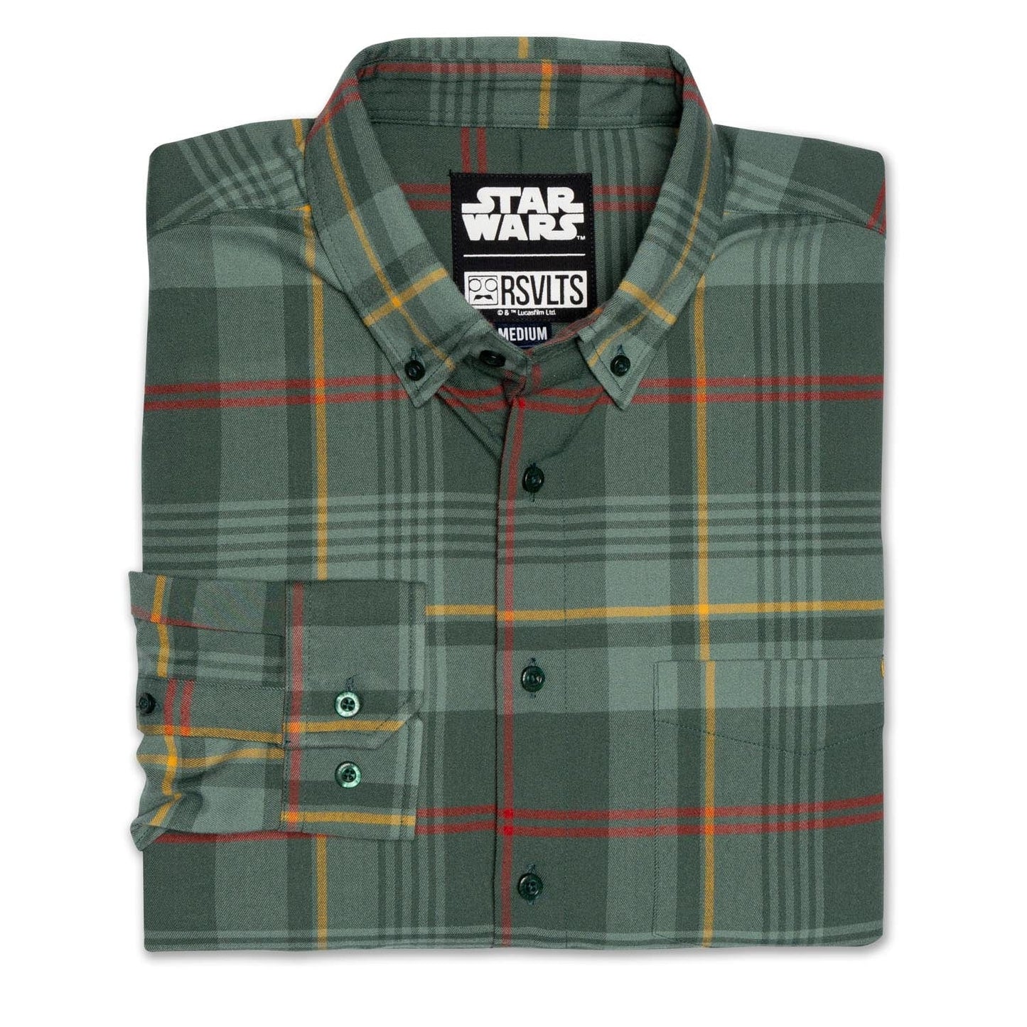 Star Wars "No Good To Me Dead" Long Sleeve Flannel