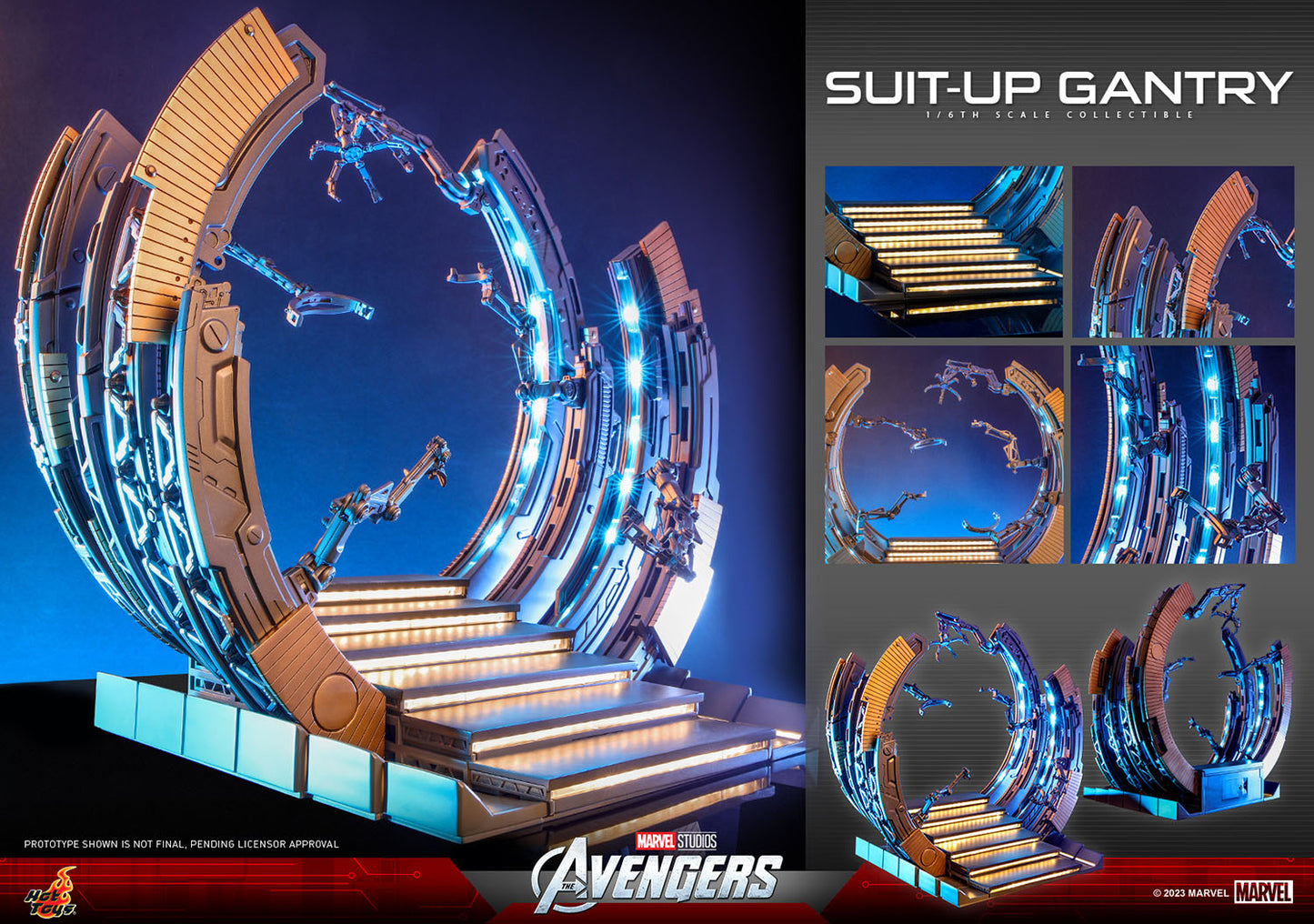 Hot Toys Suit Up Gantry Sixth Scale Accessory