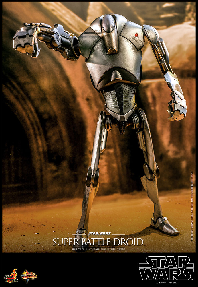 Super Battle Droid Sixth Scale Figure By Hot Toys – Alter Ego Comics