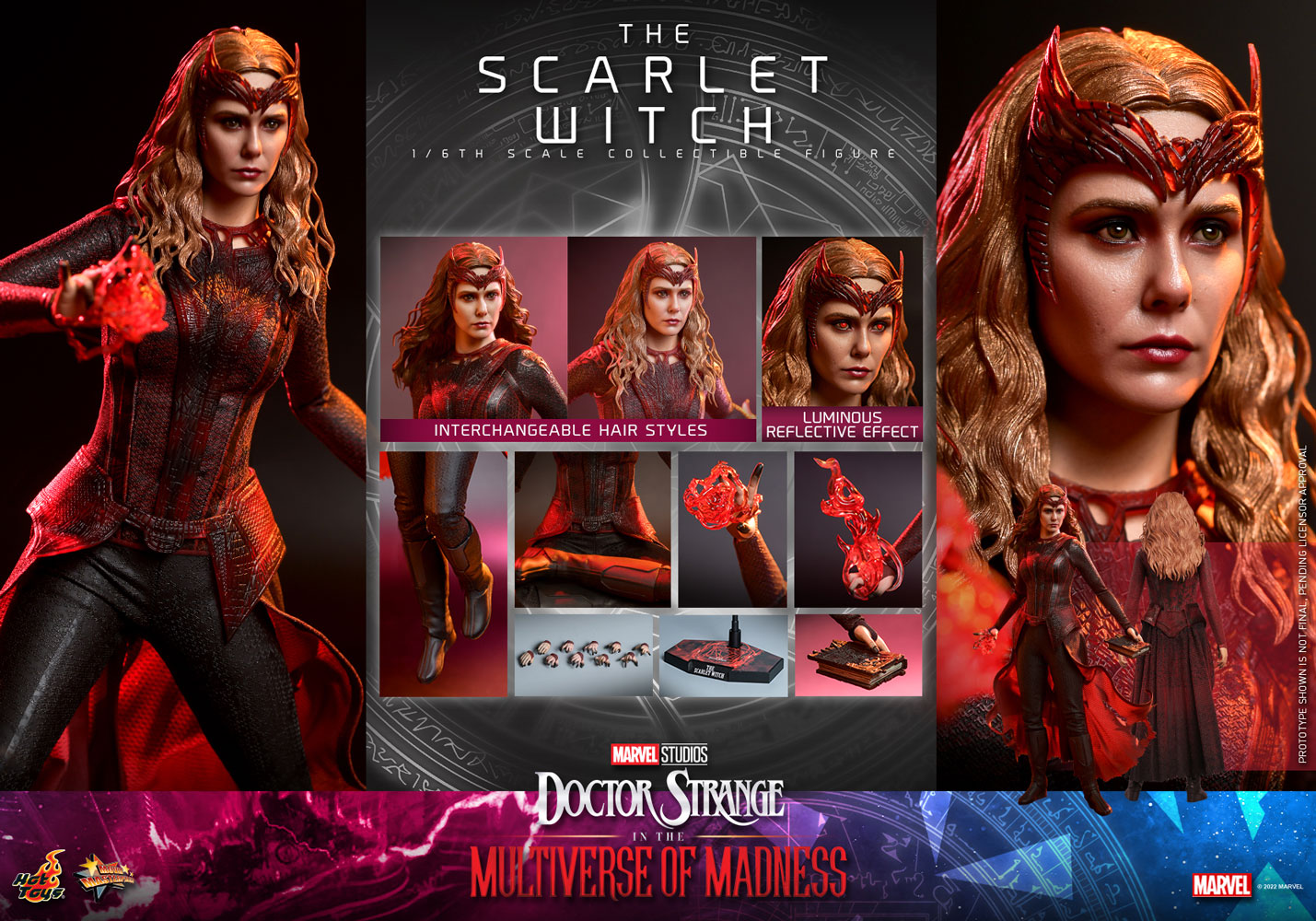 Scarlet Witch (Avengers Endgame) 1/6 Scale Figure by Hot Toys