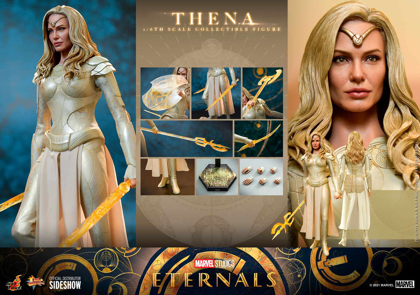 Hot Toys The Eternals Thena Sixth Scale Figure