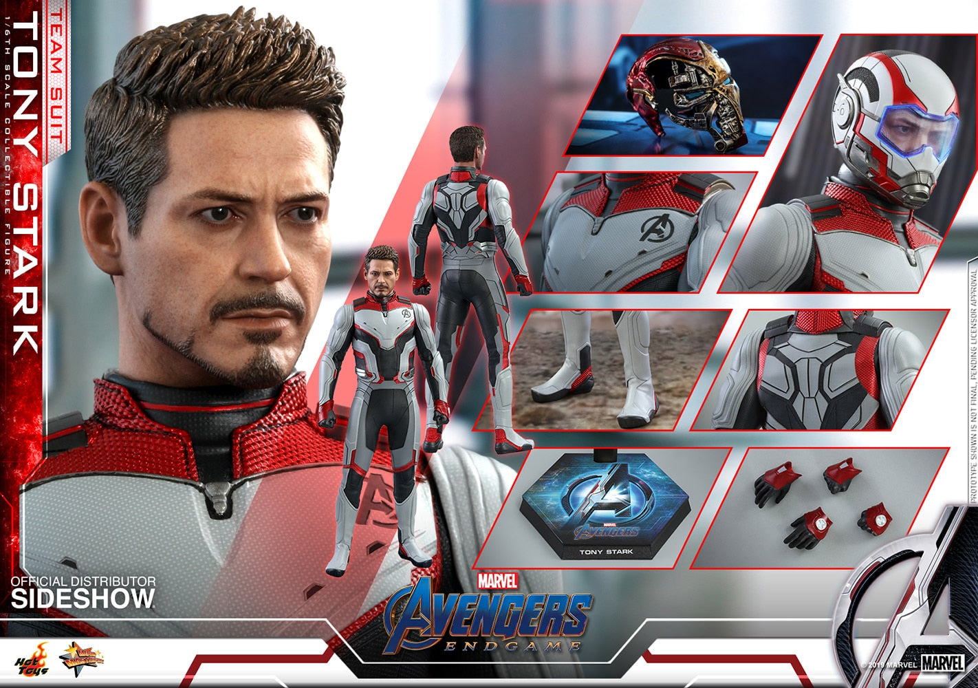 Hot Toys Tony Stark Team Suit