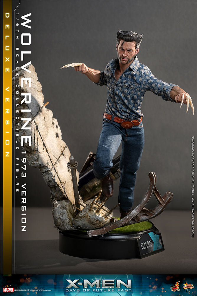 Wolverine 1973 Version (Deluxe Version) Sixth Scale Figure by Hot Toys