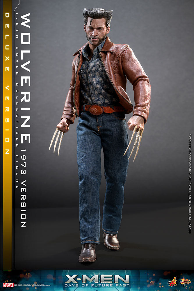 Wolverine 1973 Version (Deluxe Version) Sixth Scale Figure by Hot