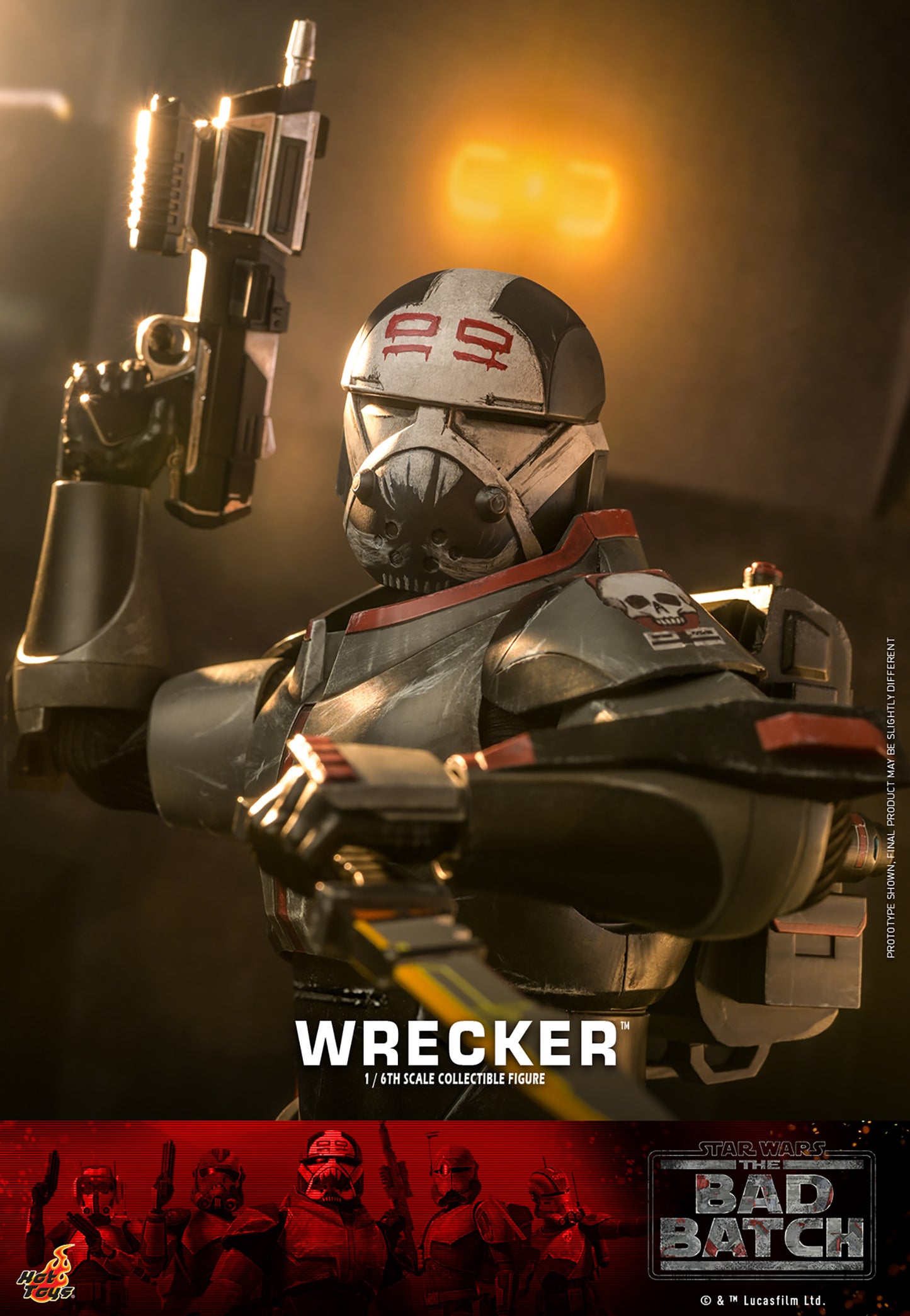 Wrecker Sixth Scale Figure by Hot Toys