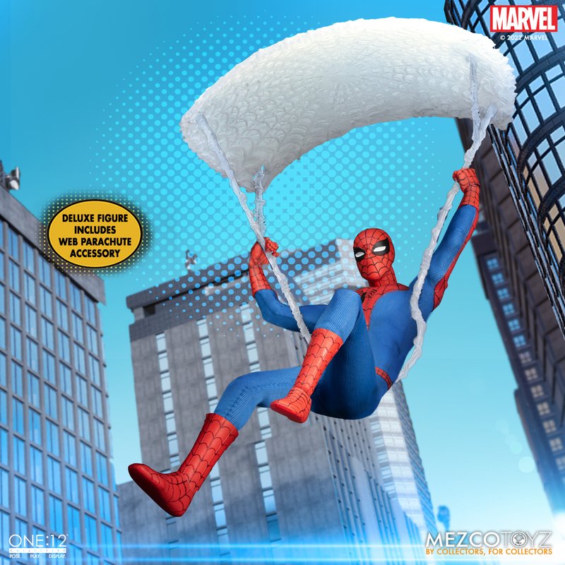  Mezco Toys One: 12 Collective: Marvel Spider-Man Homecoming  Action Figure : Toys & Games